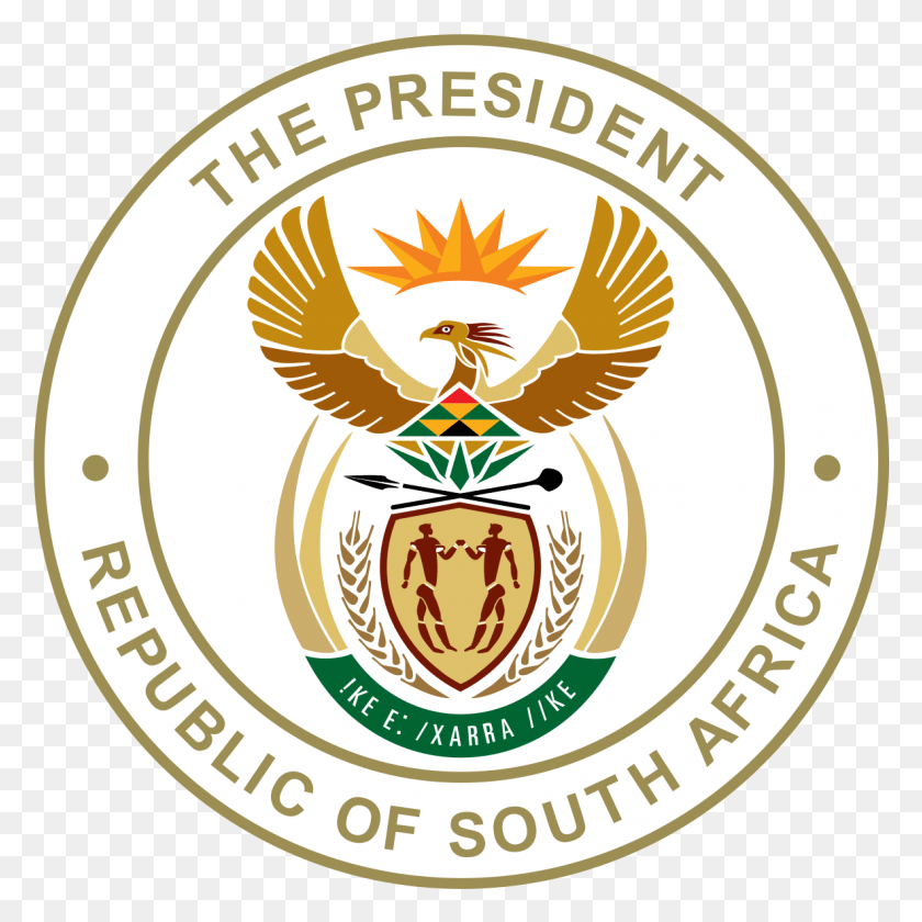 1183x1184 Los Jefes De Estado Felicitan Al Presidente Ramaphosa 19 Sello Del Gobierno De Sudáfrica, Logotipo, Símbolo, Marca Registrada Hd Png