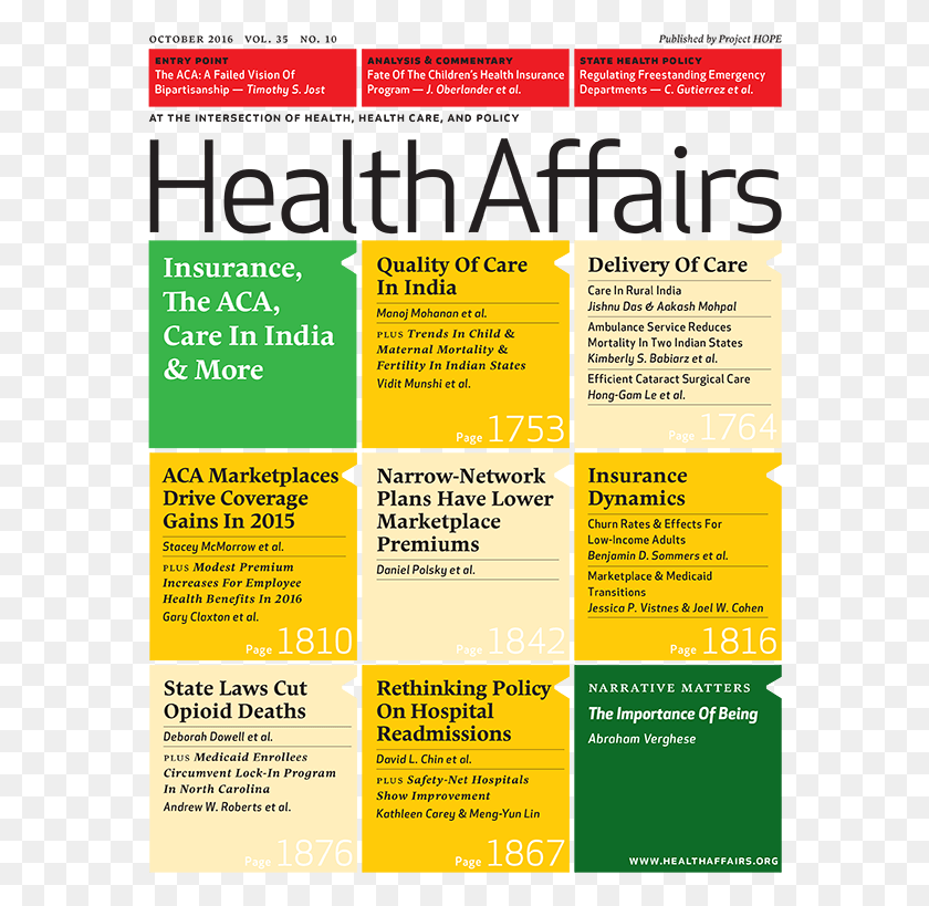 574x759 Health Affairsverified Account Health Affairs Journal Cover, Poster, Advertisement, Flyer HD PNG Download