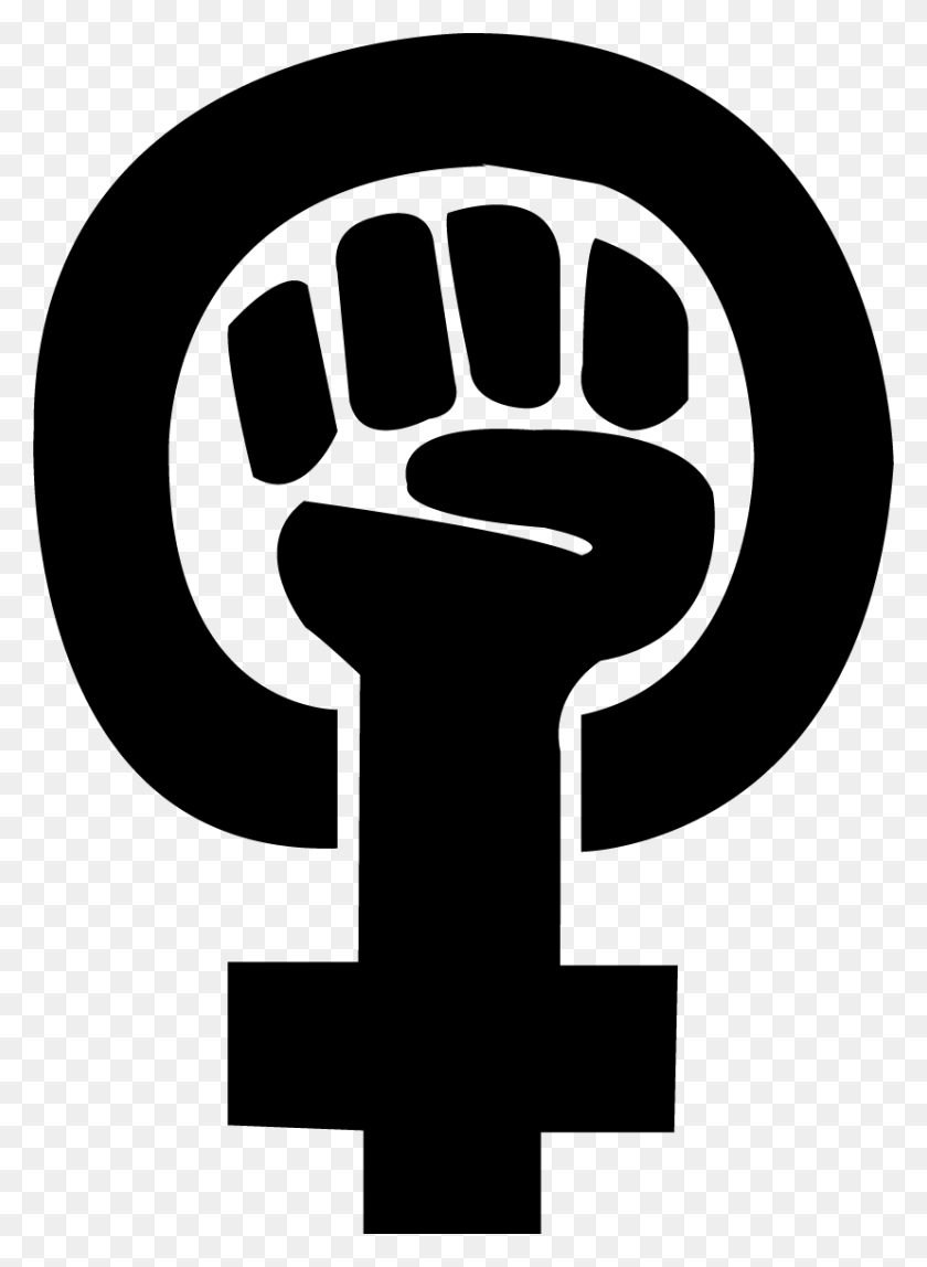 828x1156 Healthcare Female Black Power Fist, Hand, Cross, Symbol HD PNG Download
