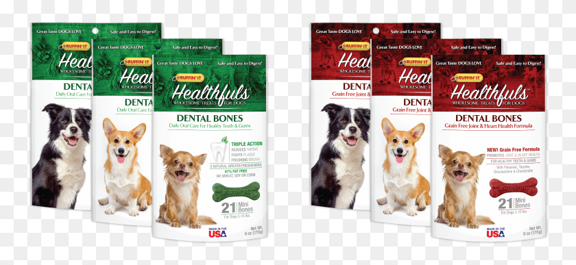 760x327 Healthfuls Dental Bones Pembroke Welsh Corgi, Dog, Pet, Canine HD PNG Download