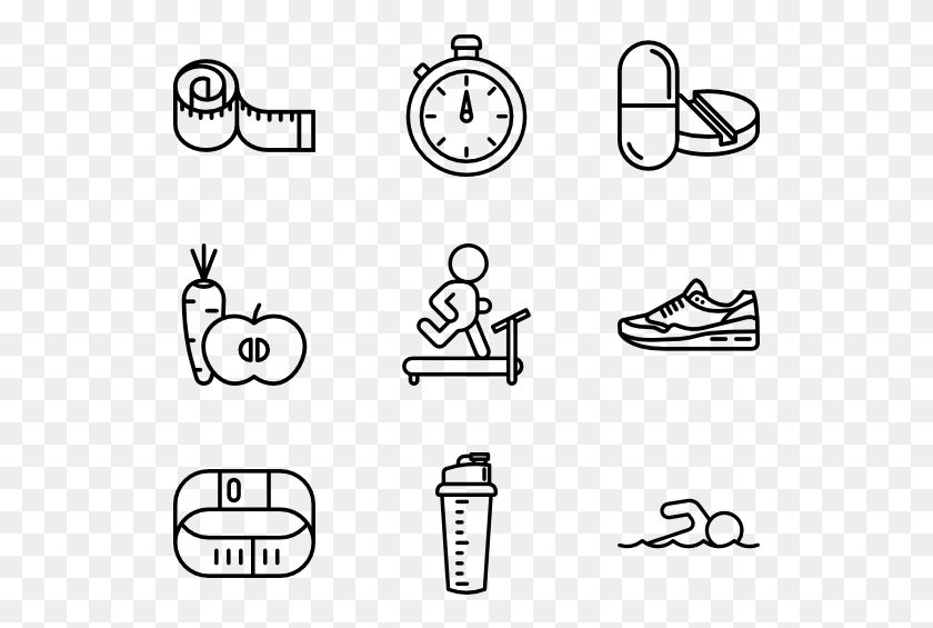 529x505 Healthly Lifestyle Lifestyle Icon Vector, Gray, World Of Warcraft HD PNG Download