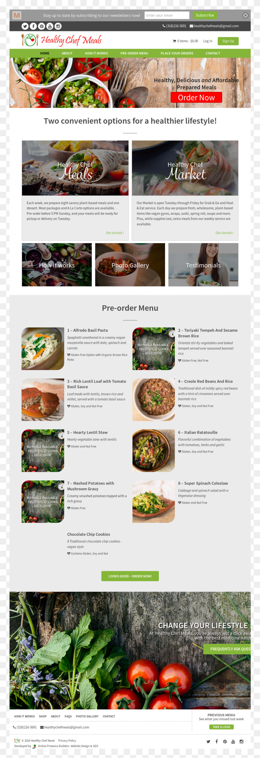 1025x3142 Healthy Chef Meals Competitors Revenue And Employees Superfood, Text, Menu, Person HD PNG Download