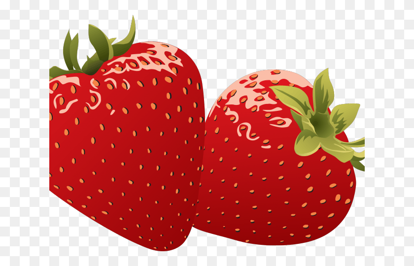640x480 Healthy Food Clipart Transparent Background Strawberry Vector Free, Fruit, Plant, Food HD PNG Download