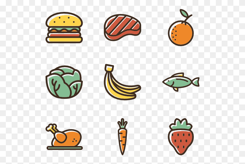 529x505 Healthy Food Icon Vector, Text, Blade, Weapon HD PNG Download