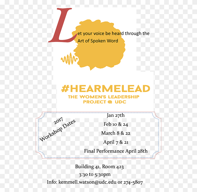 537x757 Hearmelead Flyer 1 Poster, Advertisement, Paper, Brochure HD PNG Download