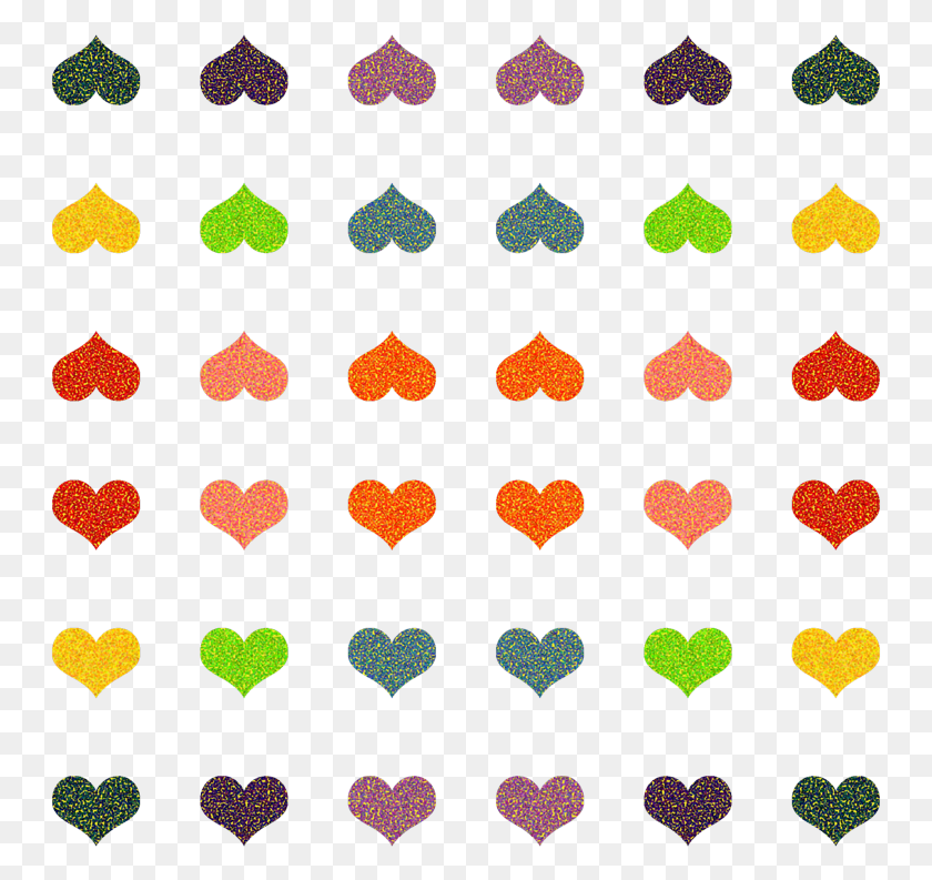 749x733 Heart, Rug, Symbol, Star Symbol HD PNG Download