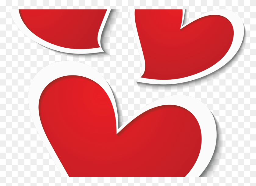 1706x1201 Heart, Label, Text, Sticker HD PNG Download