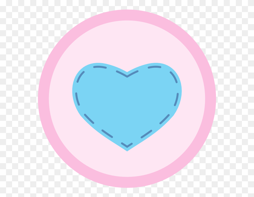 591x592 Heart, Disk HD PNG Download