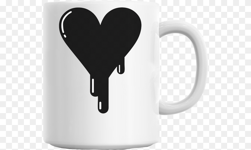 554x504 Heart, Cup, Beverage, Coffee, Coffee Cup Clipart PNG