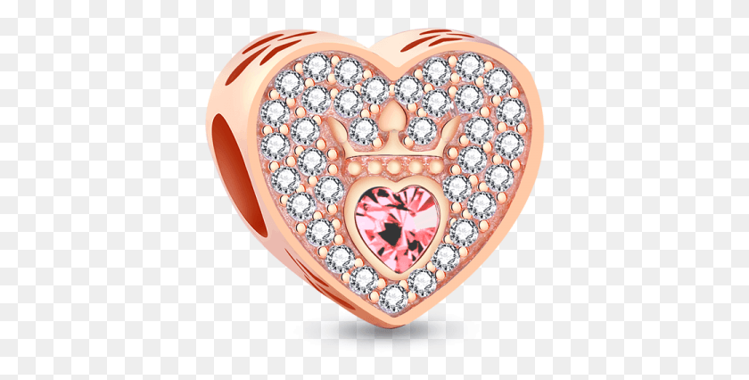 382x366 Heart, Jewelry, Accessories, Accessory HD PNG Download