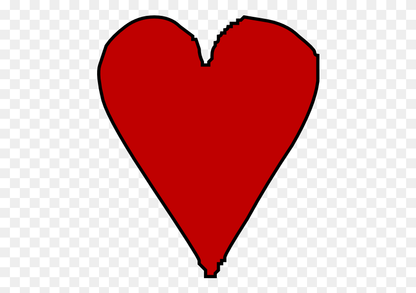 450x532 Heart, Balloon, Ball HD PNG Download