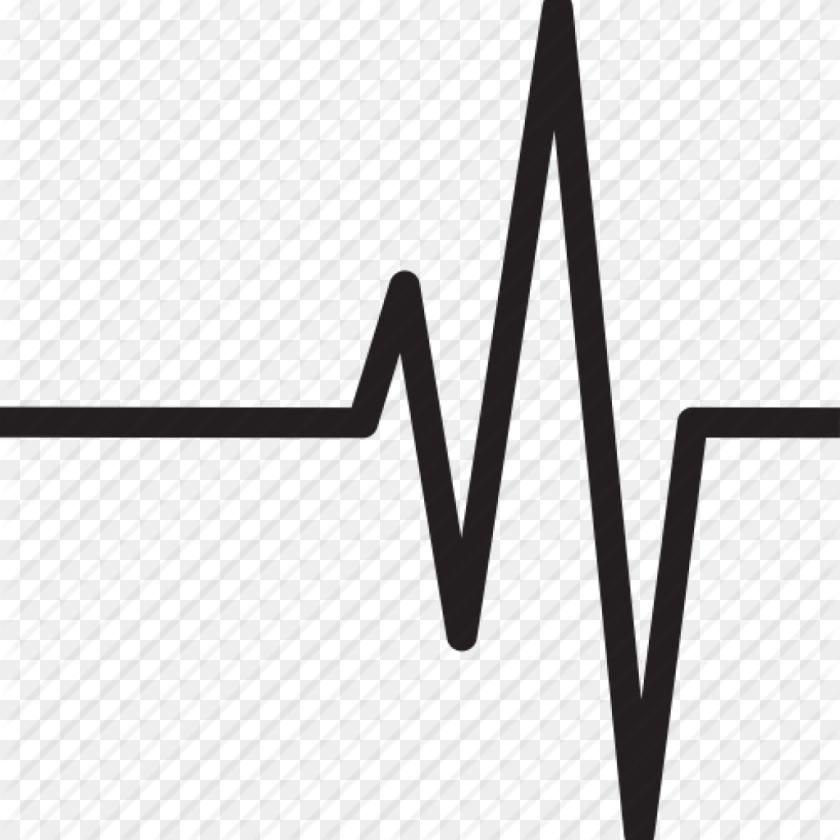 Heart Beat Text Clipart PNG