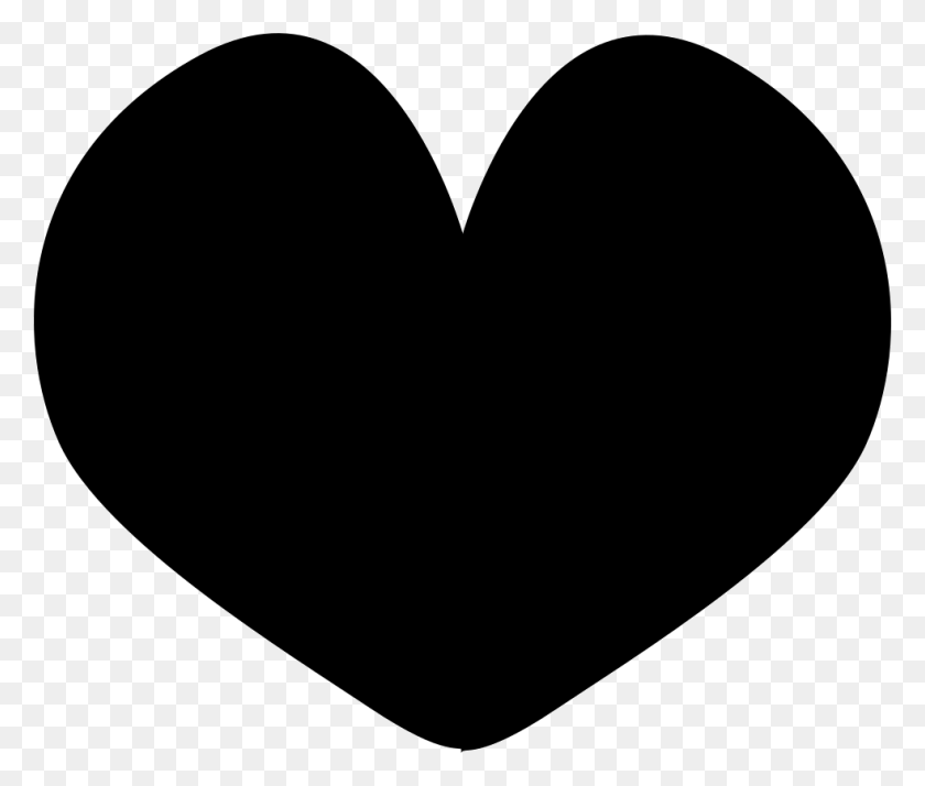 982x824 Heart Black And White Heart, Pillow, Cushion, Balloon HD PNG Download