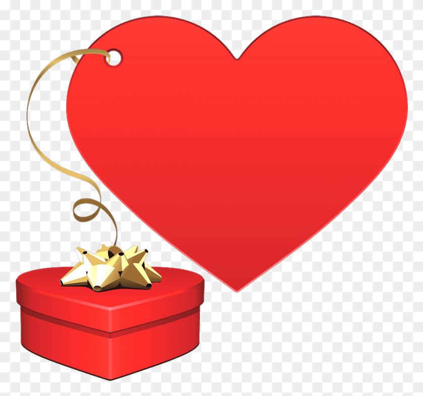 1156x1078 Сердце Коробка Amor Gift, Воздушный Шар, Мяч Hd Png Скачать