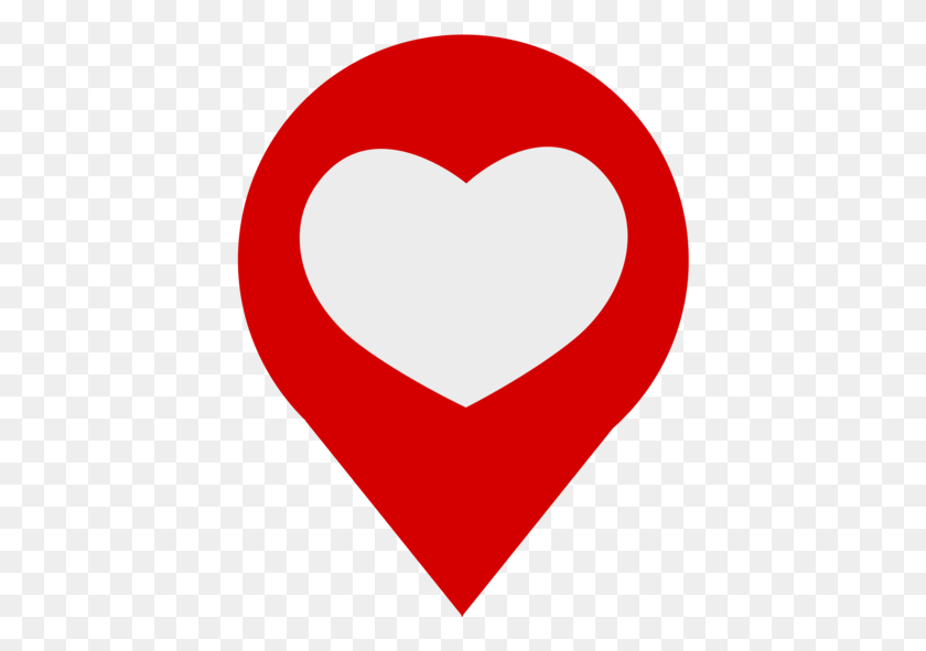 412x531 Heart Computer Icons Symbol Love Love Location Icon, Cushion, Pillow HD PNG Download