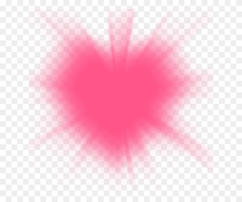 640x640 Heart Effect Pink Hearts Petunia, Tree, Plant, Leaf Descargar Hd Png
