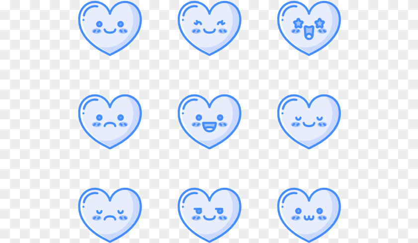 Heart Emoticons Heart Sticker PNG