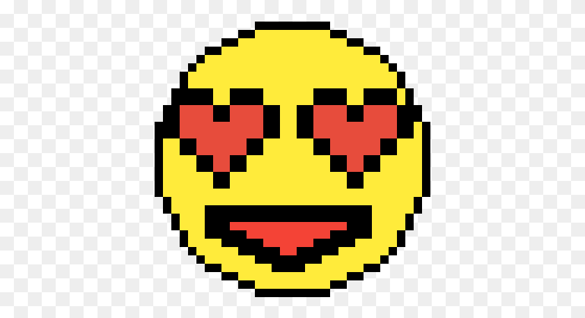 397x397 Виртуальная Память Emoji Heart Eye, Pac Man, Первая Помощь Png Скачать