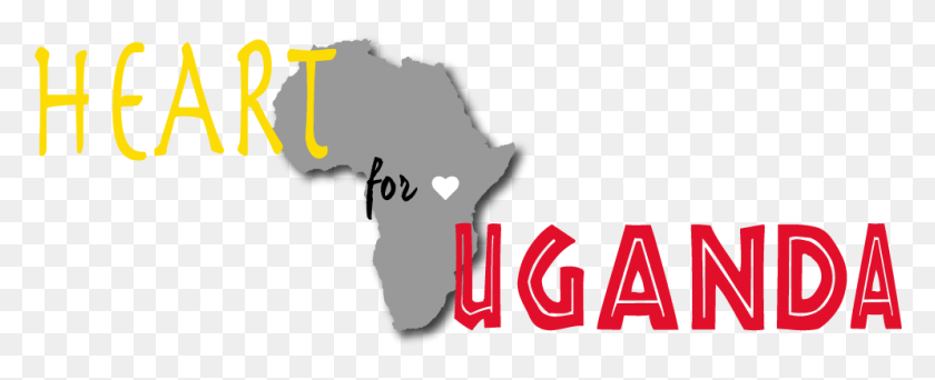 995x361 Heart For Uganda Heart For Uganda Graphic Design, Text, Alphabet, Outdoors HD PNG Download