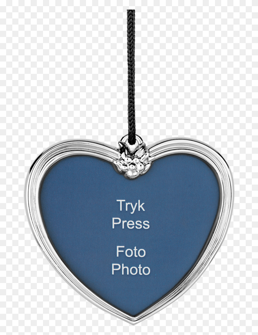 691x1029 Heart Frame H6 5 Silver Plated Karen Blixen Heart, Pendant, Locket, Jewelry HD PNG Download