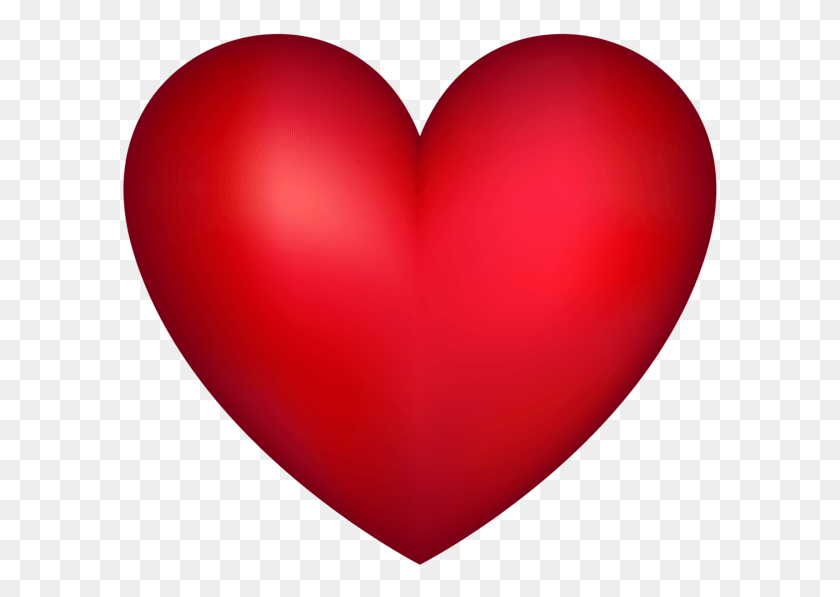 600x537 Heart Heart For Valentines Day, Balloon, Ball, Heart HD PNG Download
