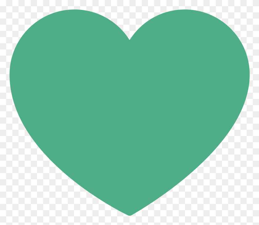 1433x1228 Heart Icon Tinder Green Heart, Balloon, Ball, Heart HD PNG Download
