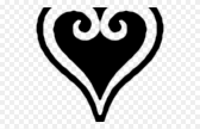 541x481 Descargar Png Iconos De Corazón Kingdom Hearts Kingdom Hearts Heart, Naturaleza, Al Aire Libre, Astronomía Hd Png