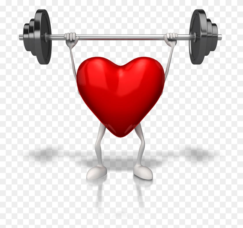 730x731 Heart Lifting Weights Transparent, Bow HD PNG Download