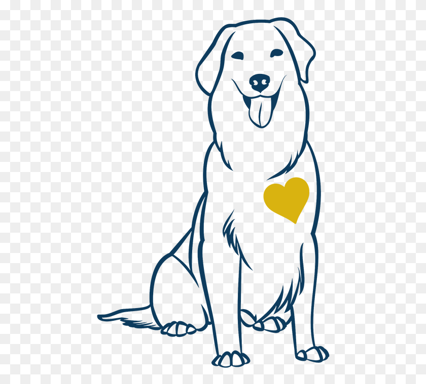 464x699 Heart Of Gold Canine Dog Trainer Training Коннектикут Собака Лижет, Животное, Млекопитающее, Дикая Природа Hd Png Скачать