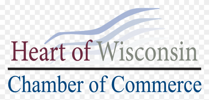 889x391 Heart Of Wisconsin Chamber Of Commerce Logo Graphic Design, Text, Building, Alphabet HD PNG Download