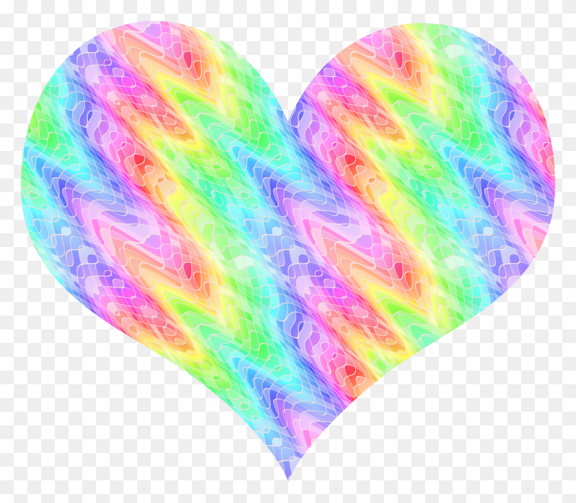 2595x2242 Heart On Fire Rainbow Heart On Fire, Dye, Rug, Spiral HD PNG Download