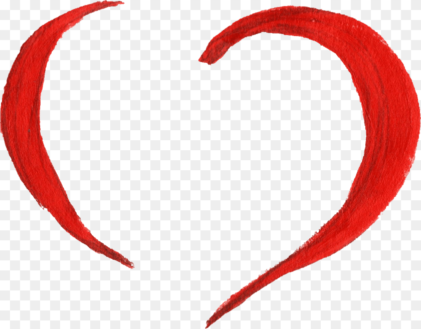 Heart Paint Sticker PNG