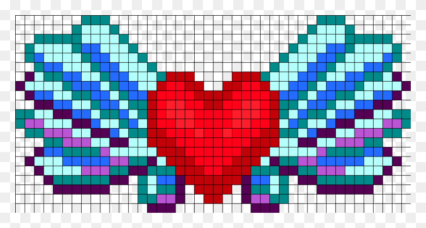 882x441 Heart Pattern Illustration, Graphics, Pac Man HD PNG Download
