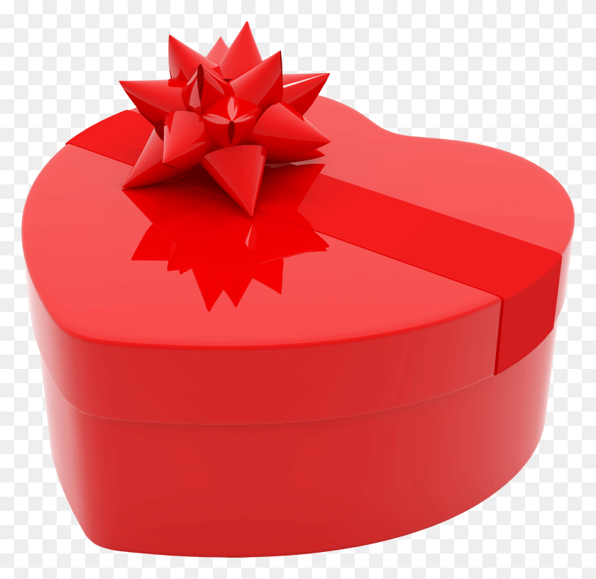 3000x2911 Heart Red Gift Red Valentines Day Gift, Birthday Cake, Cake, Dessert HD PNG Download