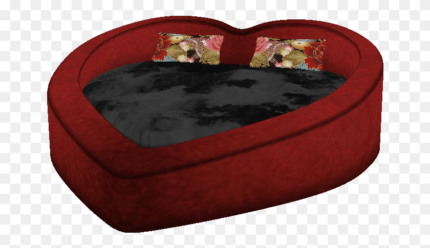 658x426 Heart Shaped Bed Sofa Bed, Furniture, Jacuzzi, Tub HD PNG Download