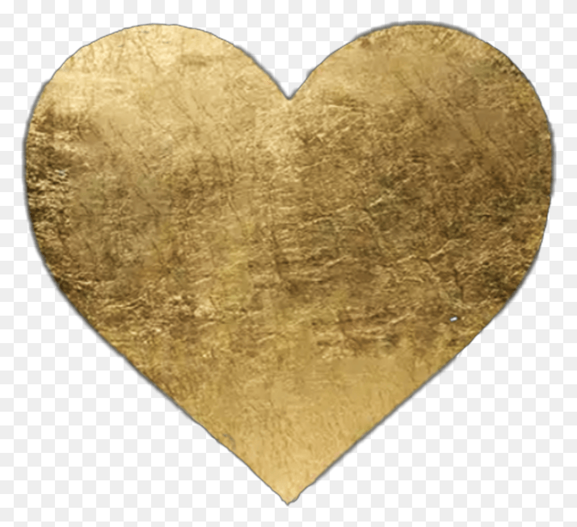 1024x930 Heart Sticker Heart, Rug, Gold, Costume HD PNG Download