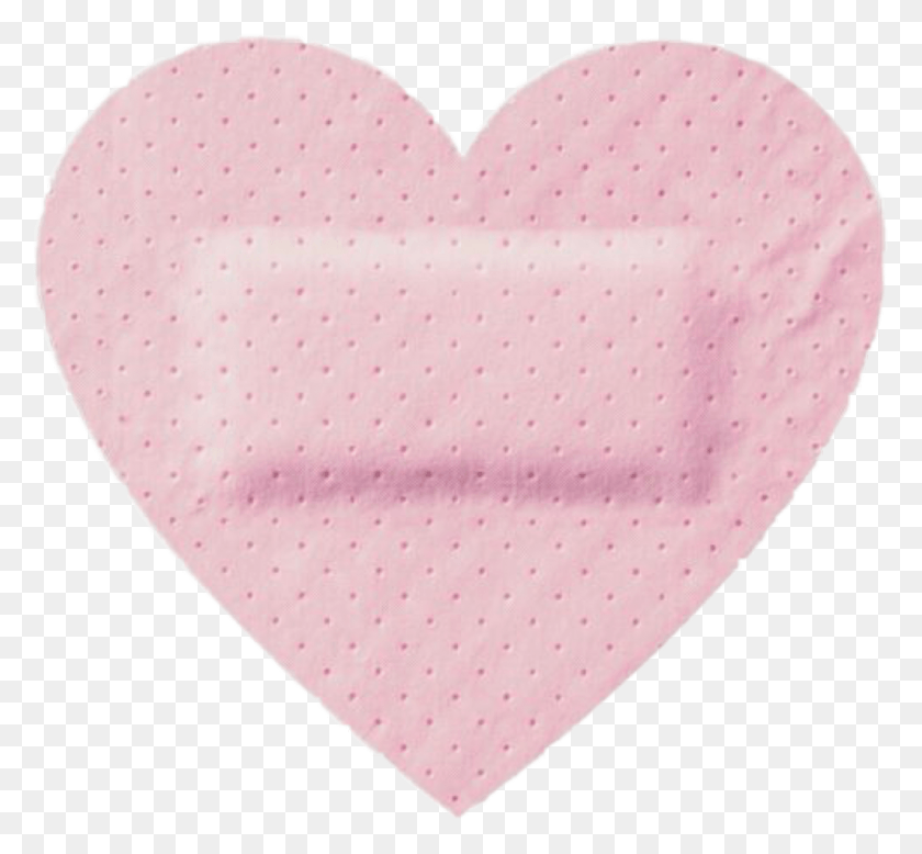 1024x943 Наклейка В Форме Сердца Pink Bandaids, Коврик, Подушка, Грибок Hd Png Скачать