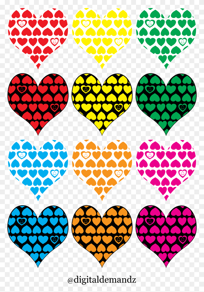 1516x2221 Heart Stickers By Digitaldemandz Remix Of The Heart Heart, Plectrum, Dating, Poster HD PNG Download