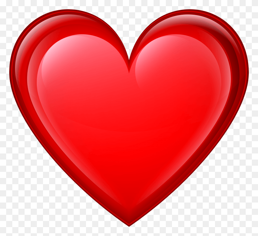 7925x7204 Heart Transparent HD PNG Download