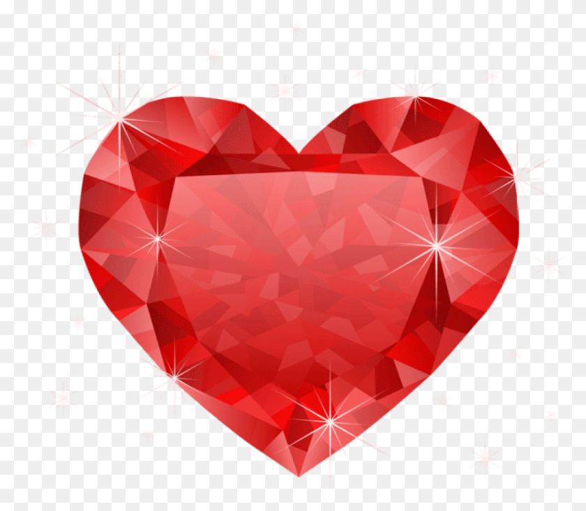 850x733 Сердце На Прозрачном Фоне Красное Сердце Бриллиант, Бордовый Hd Png Скачать