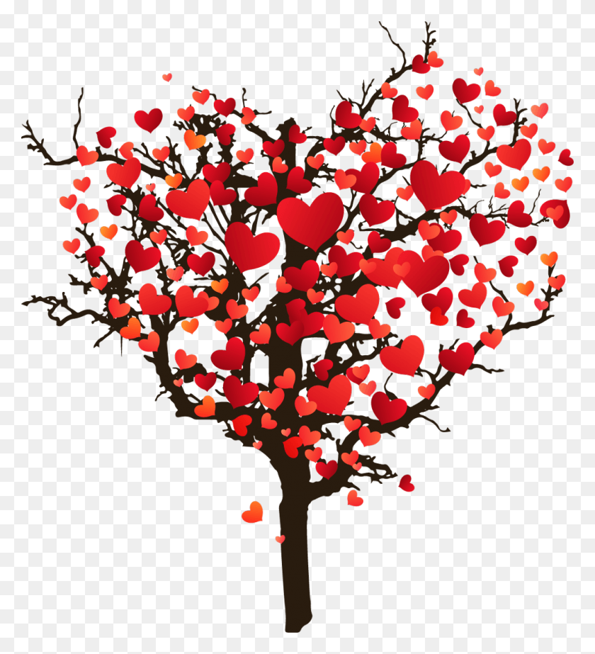 1024x1134 Сердце Дерево Валентинки Сердце Любовь Валентинки День Святого Валентина Фон, Лампа, Бумага Hd Png Скачать