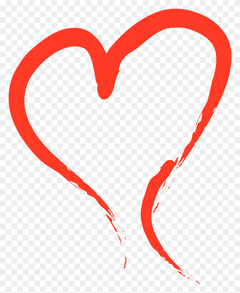 2551x3150 Сердце Valentine39S День Любовь Картинки Мазок Сердце Hd Png Скачать