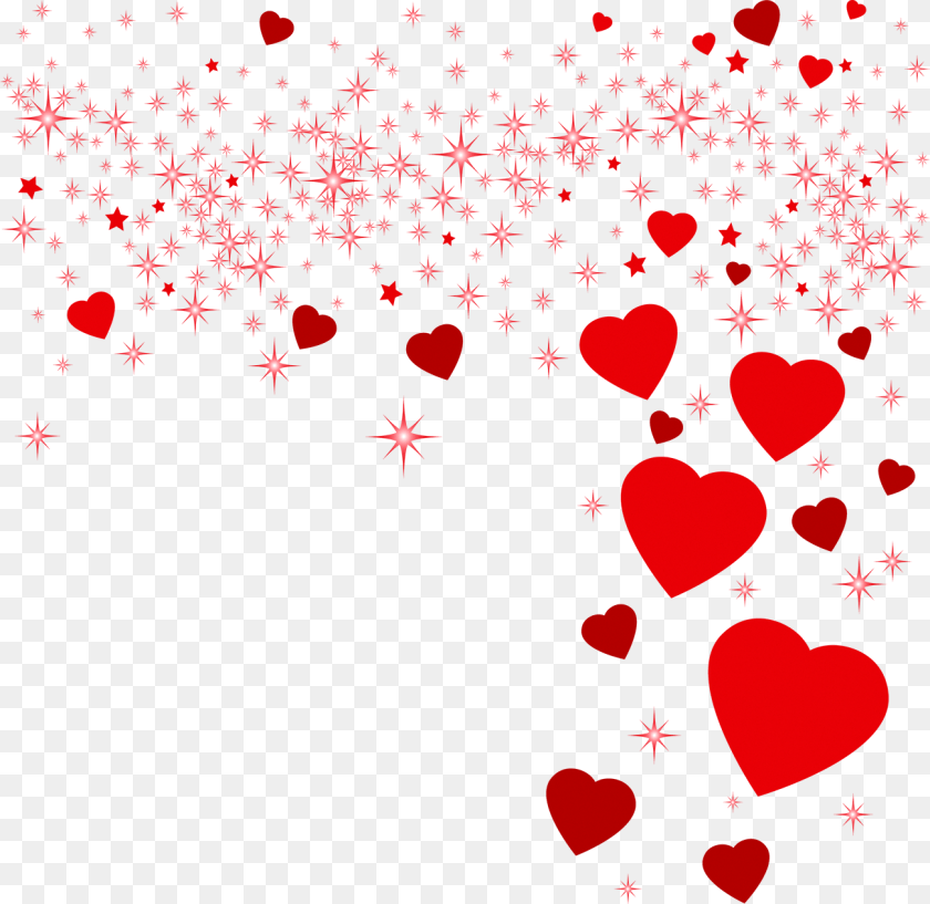 1300x1265 Heart Valentines Day Clip Art Floating Love Hearts, Red, Dynamite, Weapon Sticker PNG