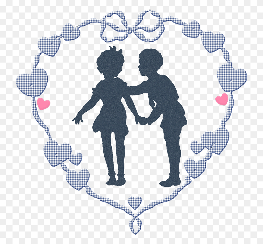740x720 Heart Vintage Children Boy Girl Lace Ornament Valentine39s Day, Rug, Symbol, Logo HD PNG Download