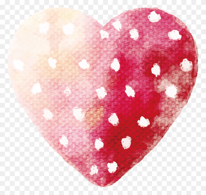 1815x1715 Heart Watercolor Heart, Rug, Texture, Sweets HD PNG Download