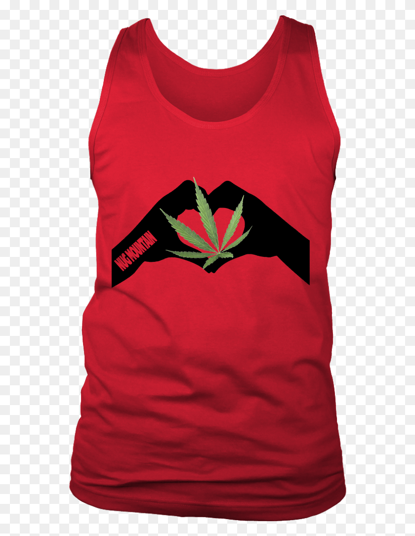 562x1025 Heart Weed Men39s Tank From Nug Mountain Active Tank, Pillow, Cushion, Clothing HD PNG Download