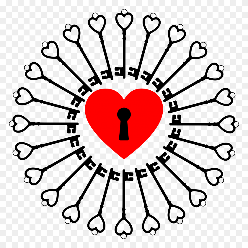 2284x2284 Heart With Keyhole Clipart Sylvia Center Logo HD PNG Download