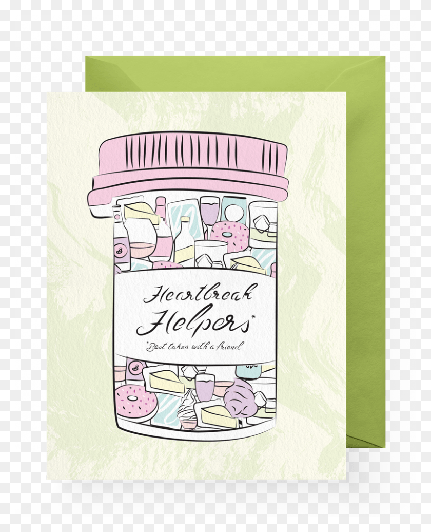 799x1000 Heartbreak Helpers Paper, Medication, Pill, Jar HD PNG Download