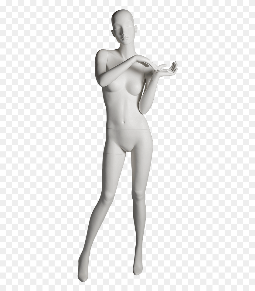 332x901 Heartbreaker Female Pose 2 Front Standing, Mannequin, Person, Human HD PNG Download