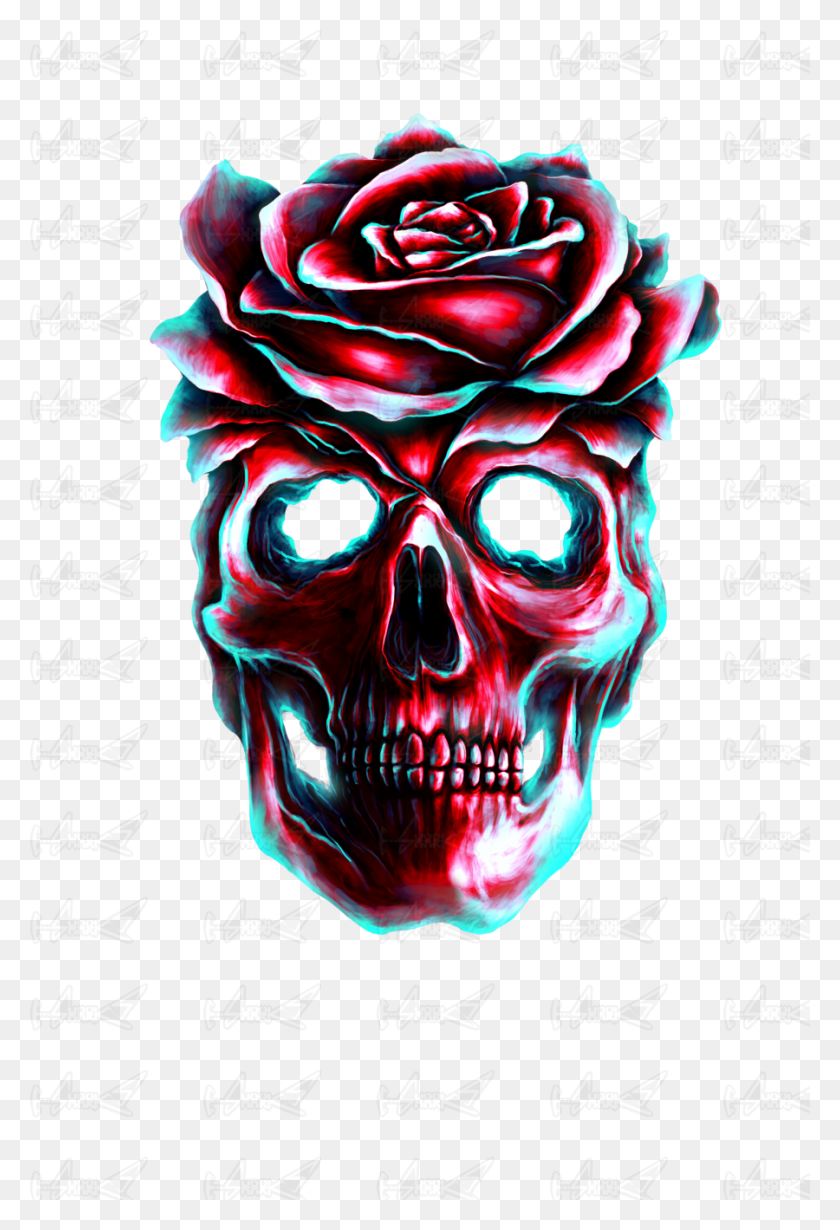 900x1350 Heartless Red Cool Skull, Flyer, Poster, Paper Descargar Hd Png